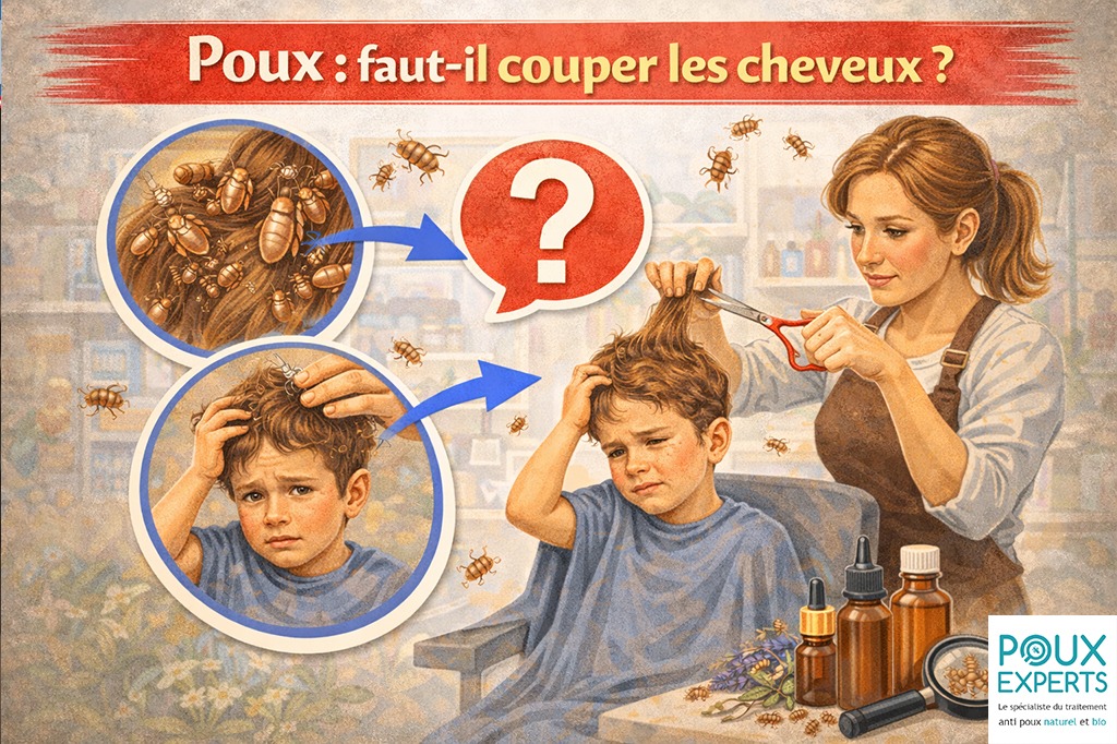 Poux - faut-il couper les cheveux ? (couper cheveux poux)